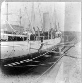 Erin in Erie Basin dry dock. August 1899.
