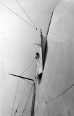 243-Up the mast, Shamrock IV. 1920.