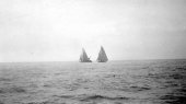 1008-Third Race - Fifteen miles to windward and return for Resolute and Shamrock IV. July 1920.