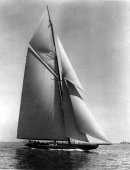 69-Shamrock IV wins her second of international races. July 20, 1920.