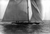 211-Shamrock IV at sea. 1920.