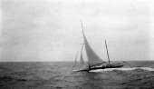 523-Shamrock IV en route from Falmouth to the Azores. August 1914.