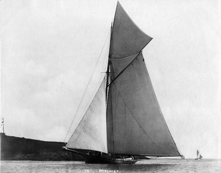 Yacht 'Mischief' - The Yacht Photography Collection of J. S. Johnston