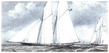 THE LIVONIA, drawn by Mr. T. G. Dutton, from an oil painting by Mr. A. Fowles, of Ryde