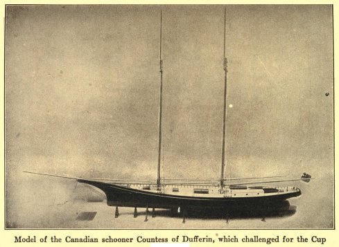 Model of the Canadian schooner Countess of Dufferin