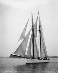 The schooner Atlantic by John S. Johnston