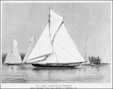 ROTHESAY Royal Northern Yacht Club Regatta - 1893